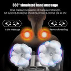 16 kneading massage heads with heat